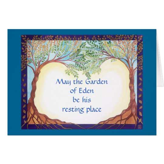 Sympathy card for a man