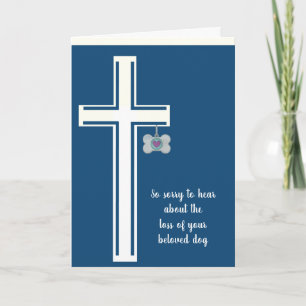 Sympathy card (for dog) by dalDesignNZ