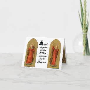 Sympathy card for Female Family Member