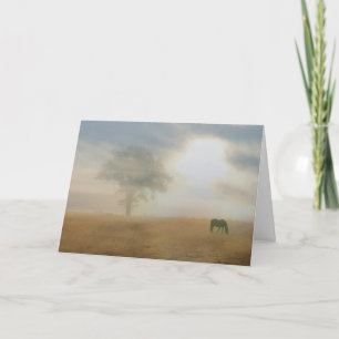 Sympathy Card for Horse Owner