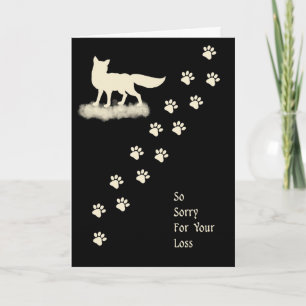 Sympathy Card for Loss of Dog
