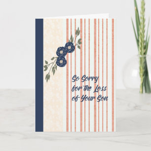 Sympathy Card for Loss of Son