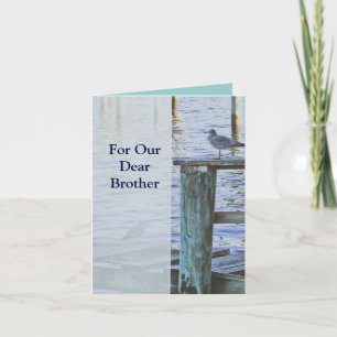 Sympathy Card - "For Our Dear Brother"