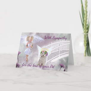 Sympathy Card for the loss of a Pet