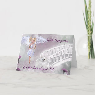 Sympathy Card for the loss of a Pet