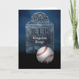 Sympathy Card for Your Baseball Team's Loss