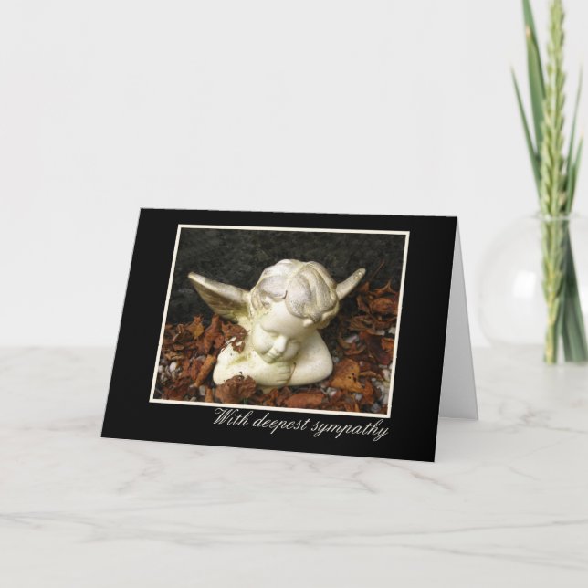 Sympathy card Guardian Angel (Front)