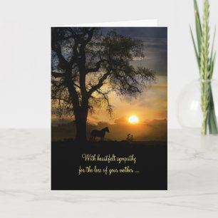 Sympathy Card Loss of Mother, Condolences for Mum