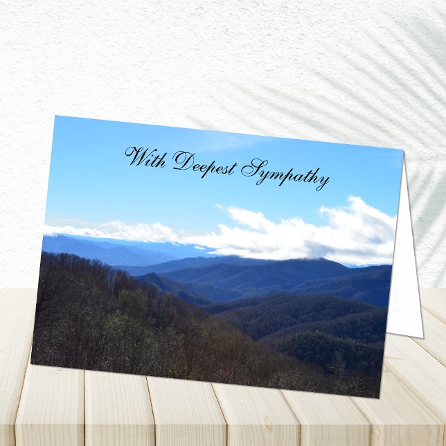 Sympathy Card -- Mountains (Creator Uploaded)
