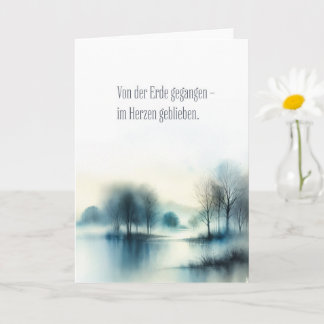 Sympathy card 'remained in our hearts'