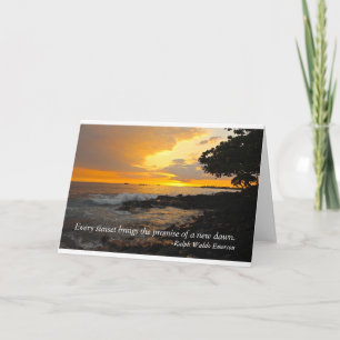 Sympathy card that gives hope and peace.