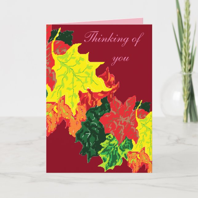Sympathy  Card/Thinking of You Card (Front)