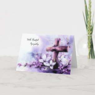 Sympathy Card With heartfelt Sympathy