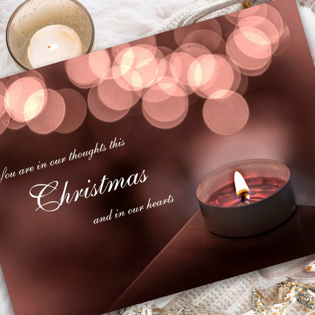 Sympathy Cards Christmas | Heartfelt Wishes (Sympathy Remembrance Thinking Of You Card)