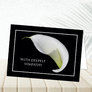 Sympathy Cards Death -- With Deepest Sympathy