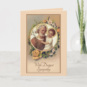 Sympathy Catholic Mass Offering Card