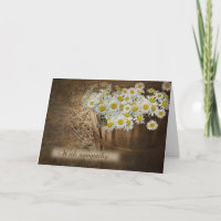 Sympathy Daisy Basket 