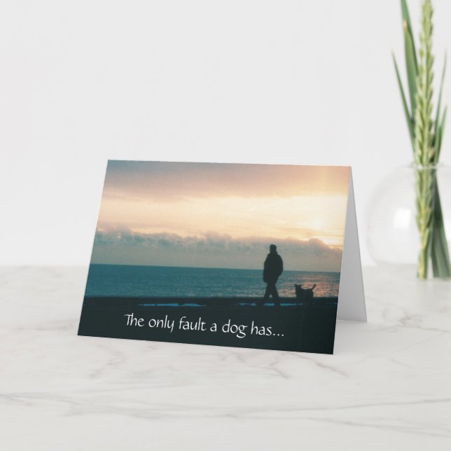 Sympathy Dog Card (Front)