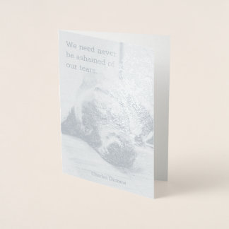 Sympathy Dog Foil Card