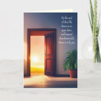 Sympathy Door with Sunshine 