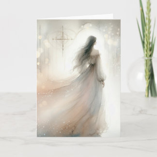 Sympathy (female loved one) card