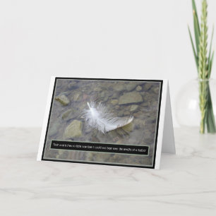 Sympathy Folded Greeting Card