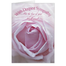 Sympathy For The Loss Of Aunt Cards & Invitations | Zazzle.co.uk