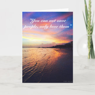 Sympathy for Suicide Survivors Card