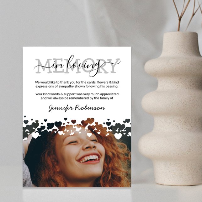 Sympathy Funeral Thank You Card (Creator Uploaded)