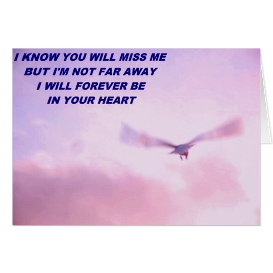 Sympathy, I'll Miss You_ Card