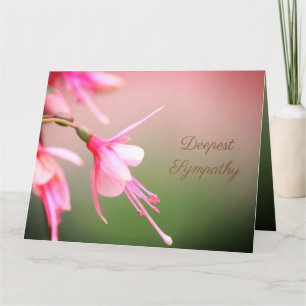Sympathy in Pink and Taupe Card