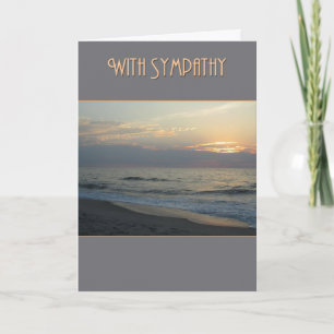 Sympathy Kure Sunrise Card