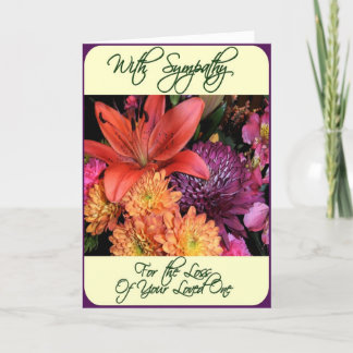 Sympathy - Loss of Loved One Card