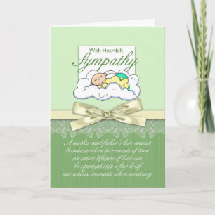 Sympathy Loss Of Premature Baby / Loss Of Infant Card