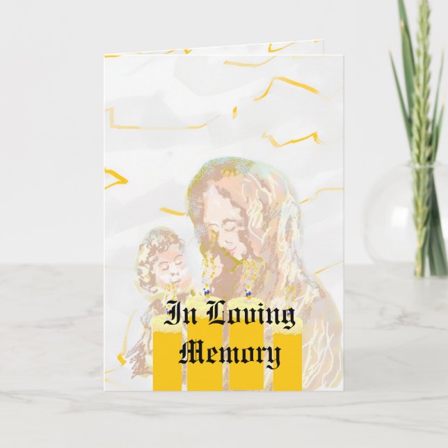  Sympathy : Loving Memory Card (Front)
