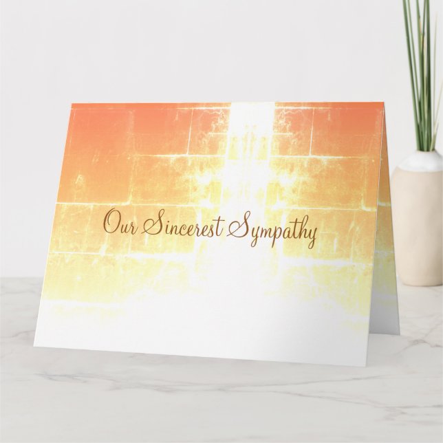 Sympathy May Memories Mend Your Heart Card (Front)