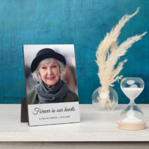 Sympathy Memorial In Loving Memory Photo Plaque