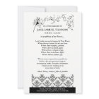 Sympathy Musical Notes Funeral Thank You Cards