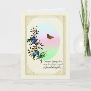 Sympathy on Loss of Granddaughter Card
