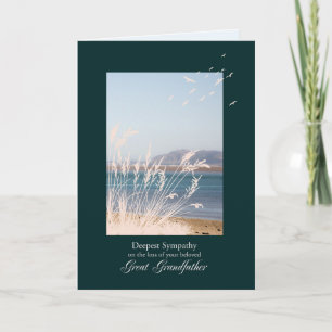 Sympathy on Loss of Great Grandfather Card
