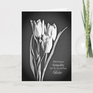 Sympathy on loss of sister. card