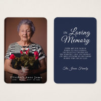Sympathy Photo Card