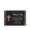 Sympathy Religious Gold Cross THANK YOU | PHOTO