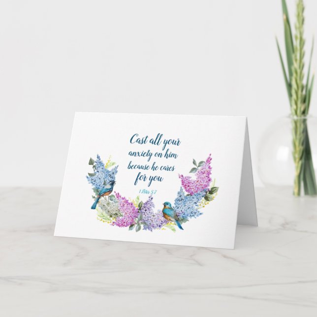 Sympathy Scripture Card (Front)