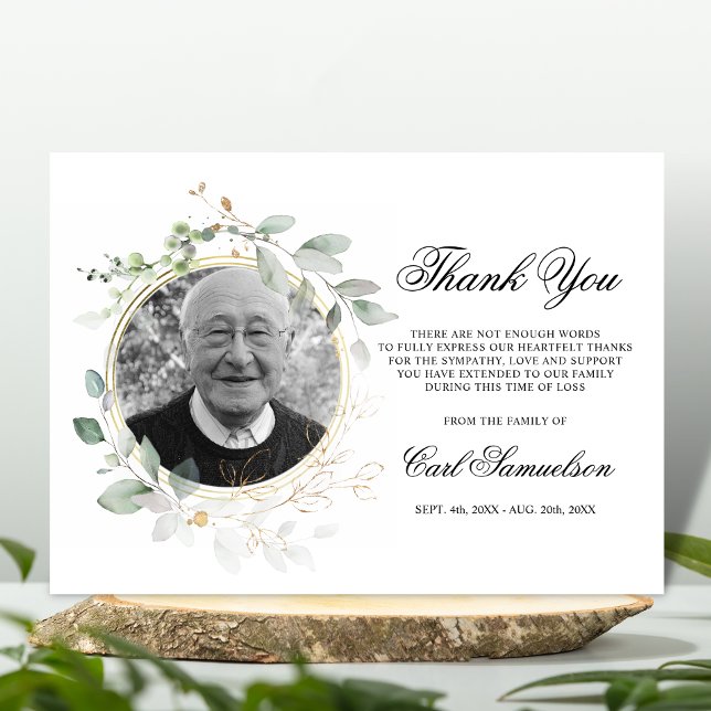 Sympathy Service Mass Thank You Memorial Greenery (Creator Uploaded)