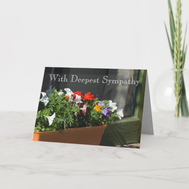Sympathy Template Card (Front)
