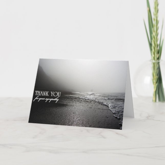 Sympathy Thank You card (Front)