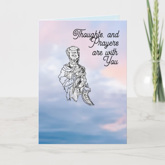Sympathy : Thoughts are With You . Card (Front)