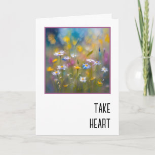 Sympathy Wildflower Garden Card