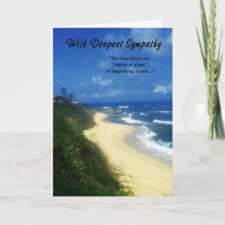 Sympathy-With Deepest Sympathy Card
